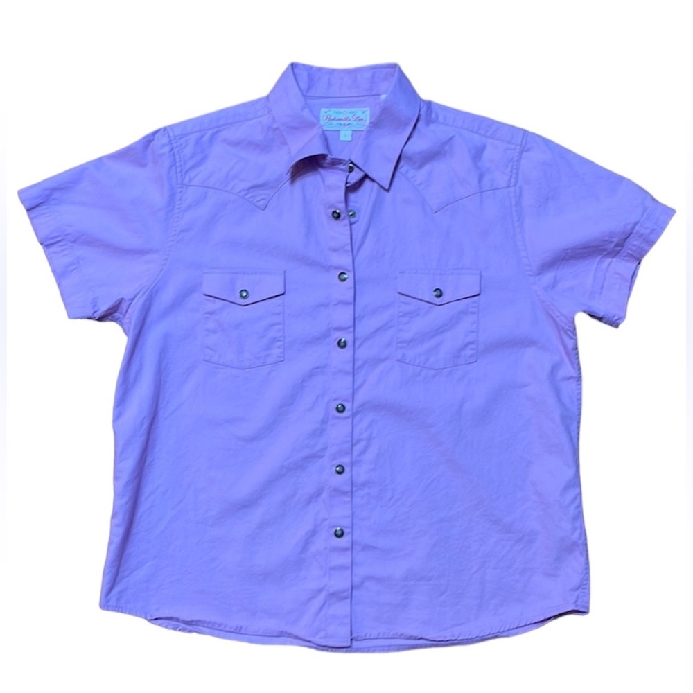 Vintage Panhandle Slim Pearl Snap Shortsleeved Shirt
